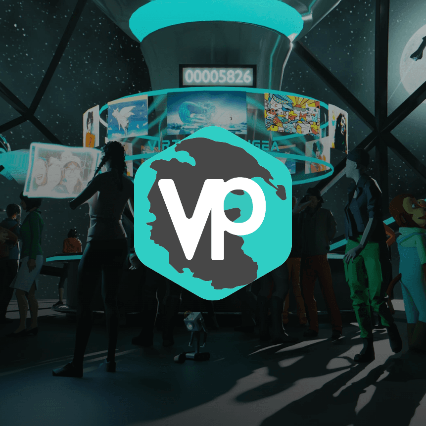 A thumbnail for a screen-recorded video showing the Virtual Pangea website in action