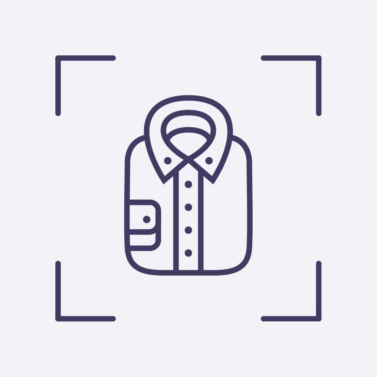 A motion graphic animation with a dress shirt in center frame.  A camera shutter surrounds it and captures an image of the shirt.  The shirt then slides off frame to the left, and is replaced by a new shirt with a different pattern which comes in from the right. The image is captured once again, and the cycle continues.  This animation represents one potential approach for rendering the shirt components I created for MADE.  The approach was to have a series of identical objects that would each be rendered individually.